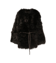 [Blancha] Fur Jacket FW26 2602930280CIOCCOLATO