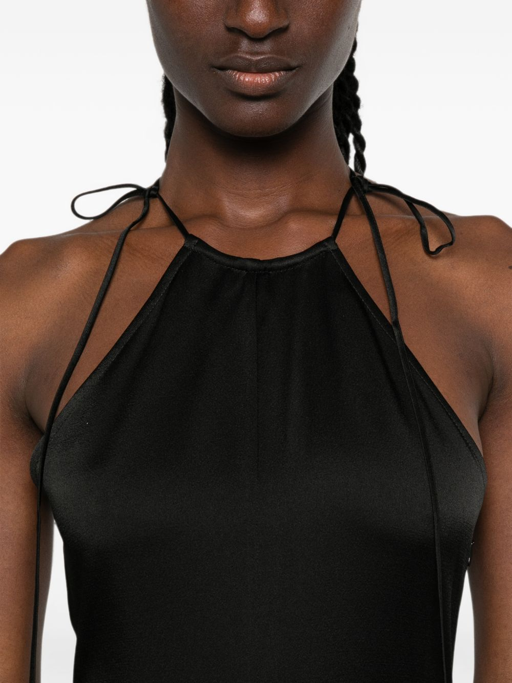 [VICTORIA BECKHAM] Sleeveless dress FW26 1326WDR007379CBLACK