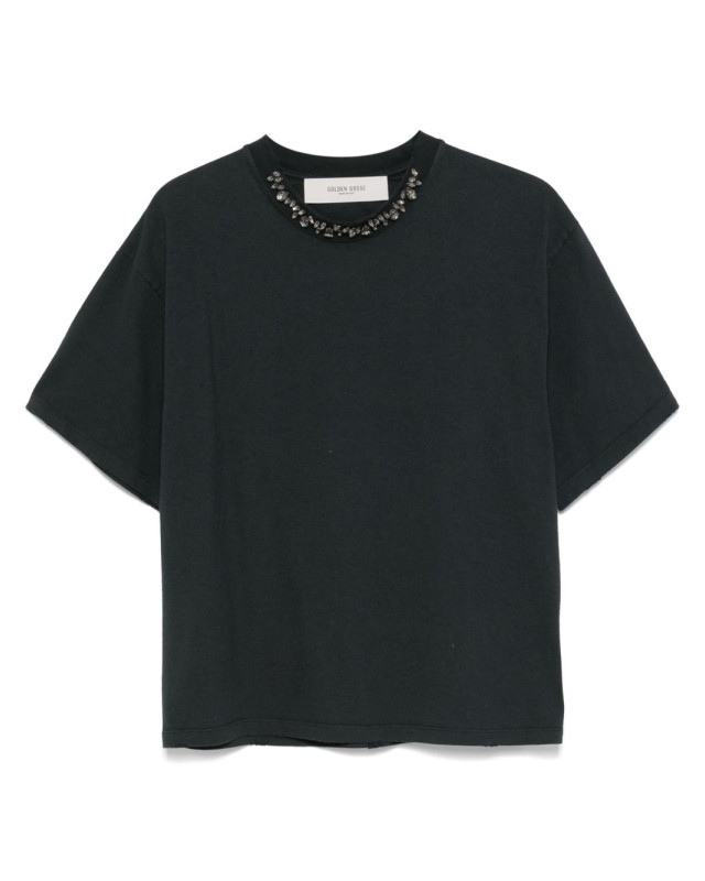 [Golden Goose] T-shirts Short Sleeve FW26 GWP01874P00189790456