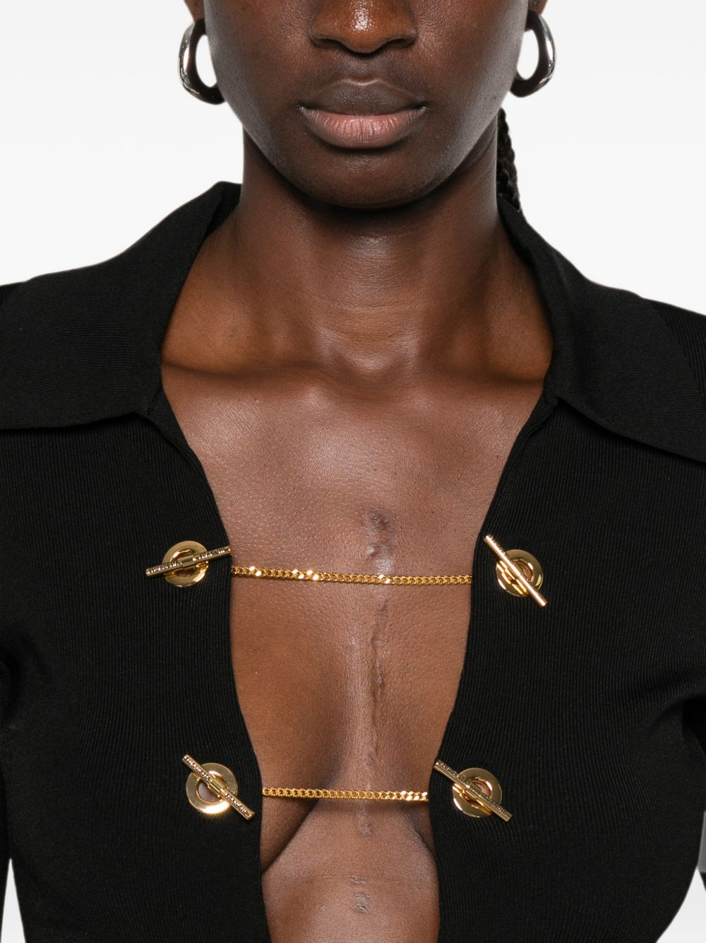 [ELISABETTA FRANCHI] T-shirts Long Sleeve FW26 BK06S66E2110