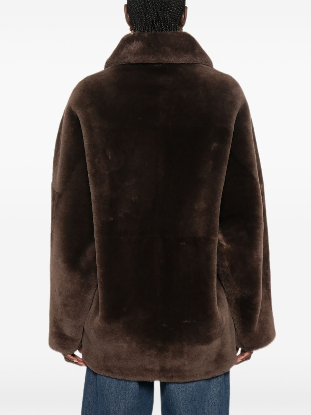 [Blancha] Fur Jacket FW26 2610030225QUERCIA