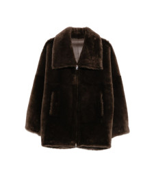[Blancha] Fur Jacket FW26 2610030225QUERCIA