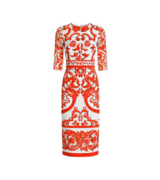 [Dolce & Gabbana] Short sleeve dress FW26 F6EAJTGDDRJS9000