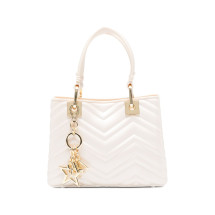 [Marc Ellis] Tote bag SS26 KRISSYWAVESBEIGEGOLD