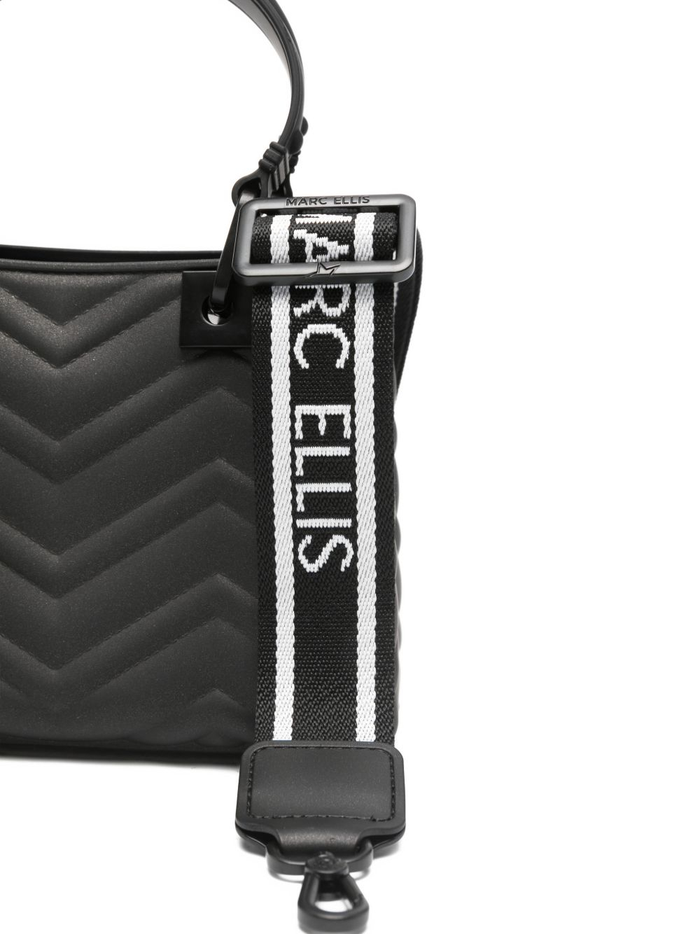 [Marc Ellis] Tote bag SS26 KRISSYWAVESBLACK