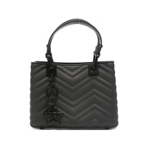 [Marc Ellis] Tote bag SS26 KRISSYWAVESBLACK