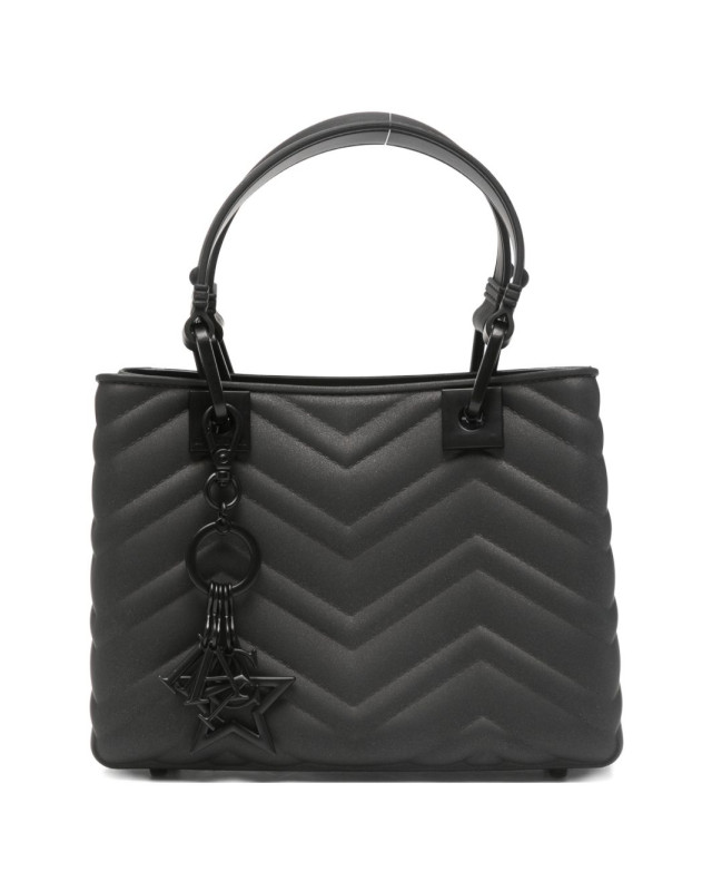 [Marc Ellis] Tote bag SS26 KRISSYWAVESBLACK