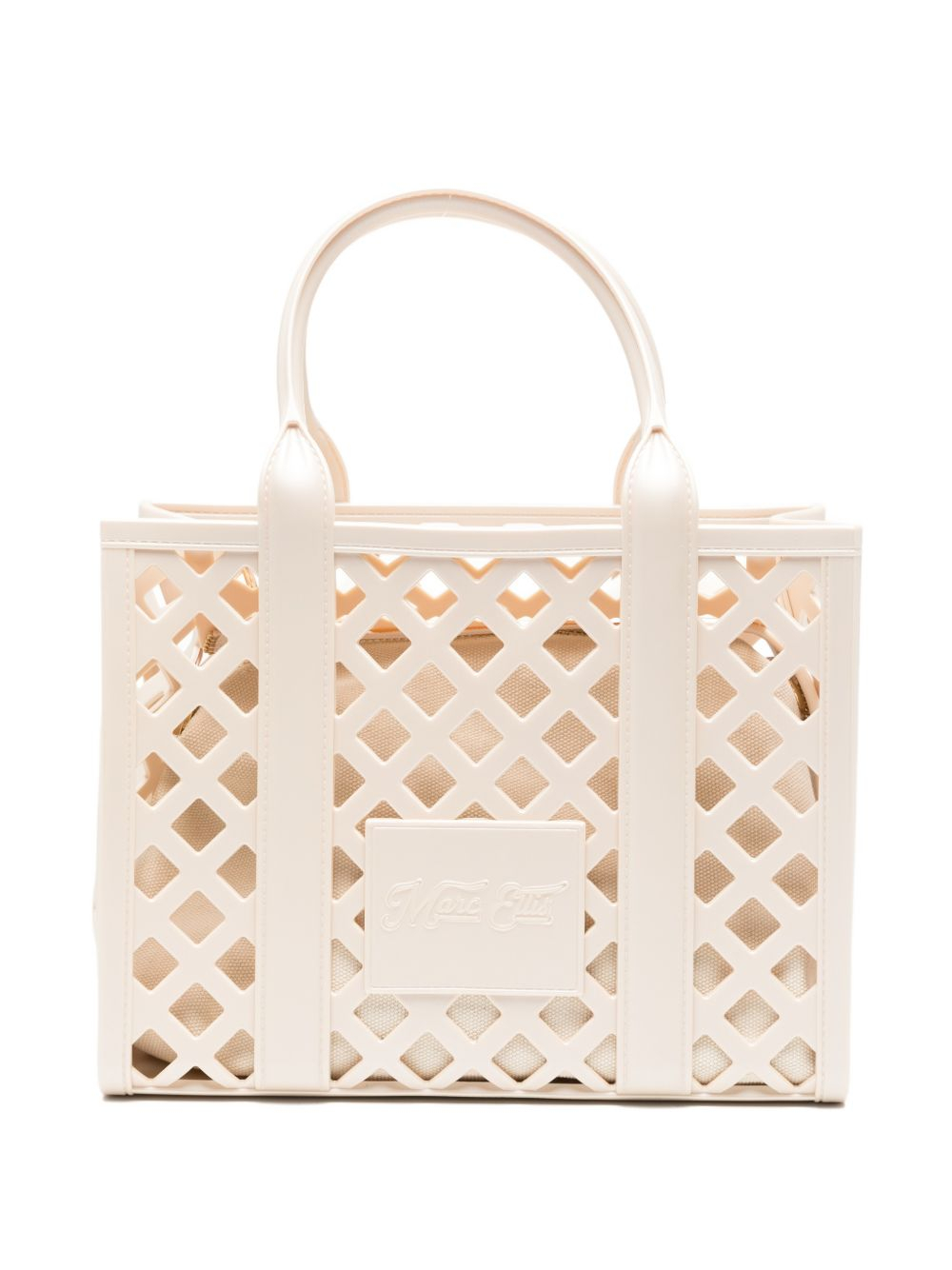 [Marc Ellis] Tote bag SS26 FLATPLOTBEIGEGOLD