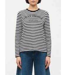 [Michael Kors] T-shirts Long Sleeve SS26 MS6520JKWZ BLACKWHITE