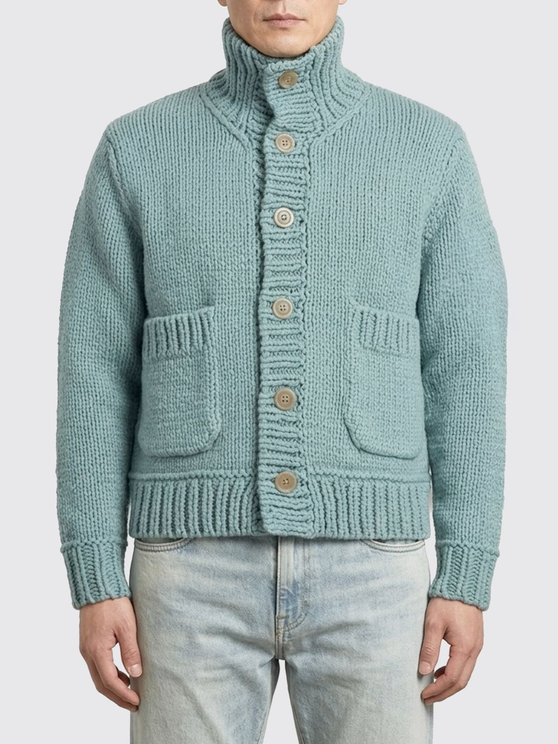 [Junya Watanabe] Knitwear SS26 WQN010051 SAXEBLUE