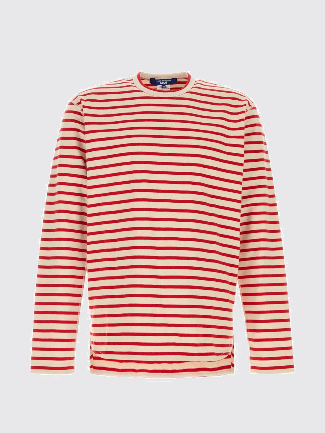[Junya Watanabe] T-shirts Long Sleeve SS26 WQT012051 NATURALRED