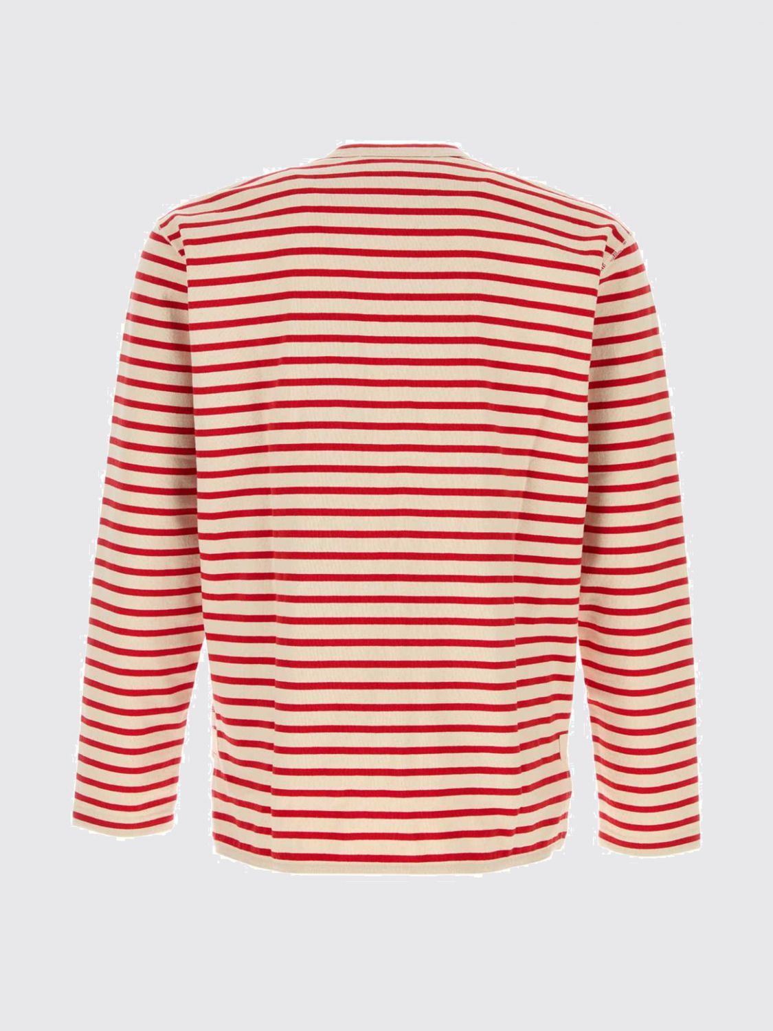 [Junya Watanabe] T-shirts Long Sleeve SS26 WQT012051 NATURALRED