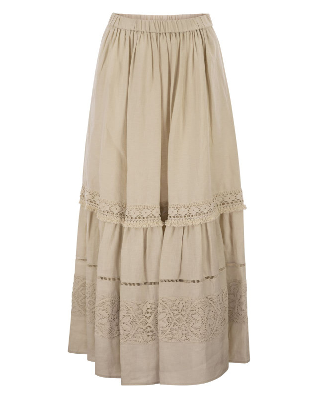 [Weekend MaxMara] Long skirt SS26 2615101023600 006