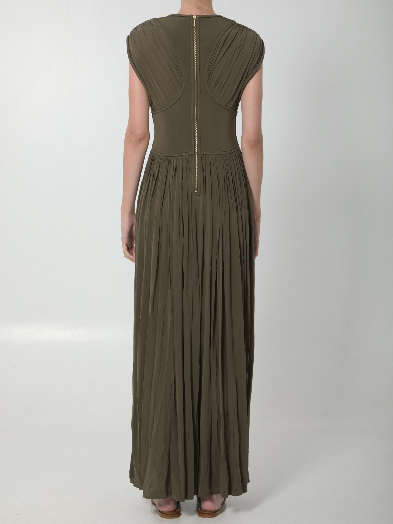 [Zimmermann] Sleeveless dress SS26 5119DS261__OLV