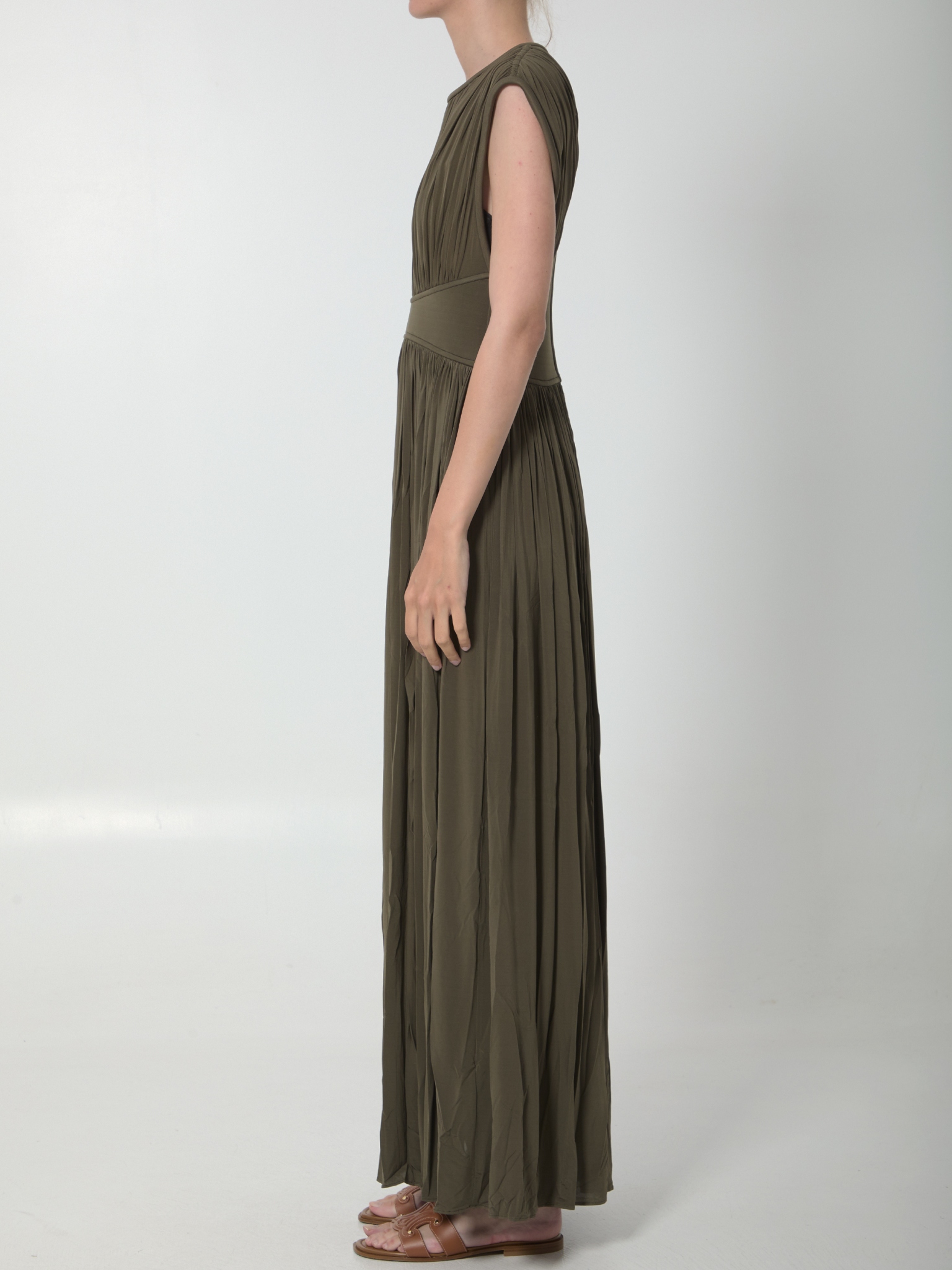 [Zimmermann] Sleeveless dress SS26 5119DS261__OLV