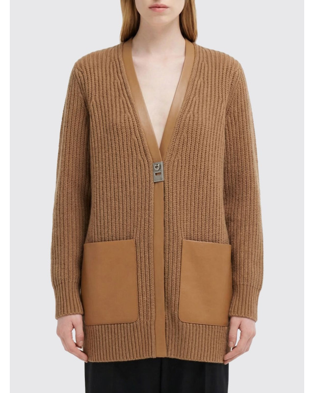 [Ferragamo] Knitwear SS26 13H299 790974 CAMEL