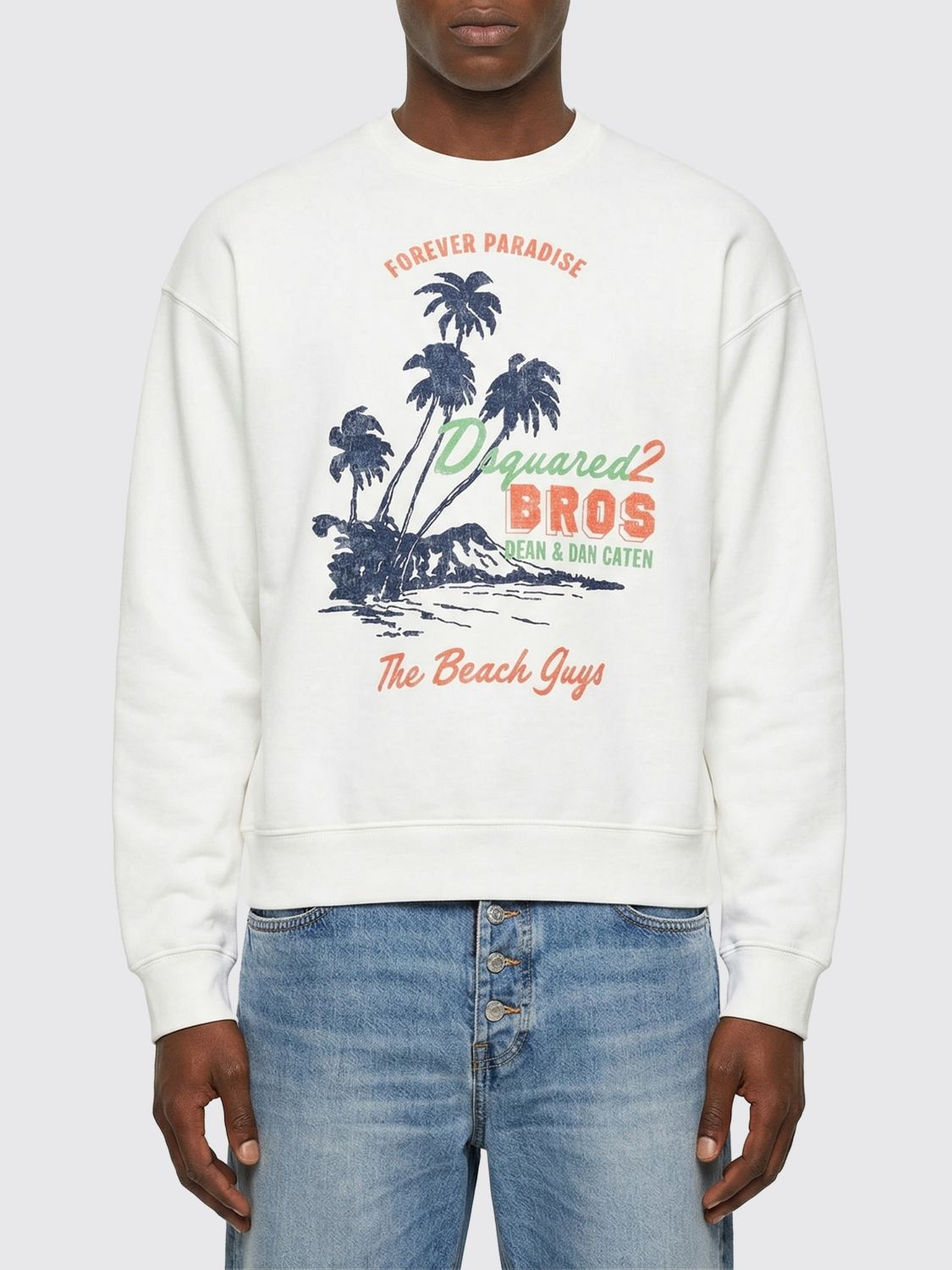 [Dsquared2] Sweatshirt SS26 S74GU0948D25028 100
