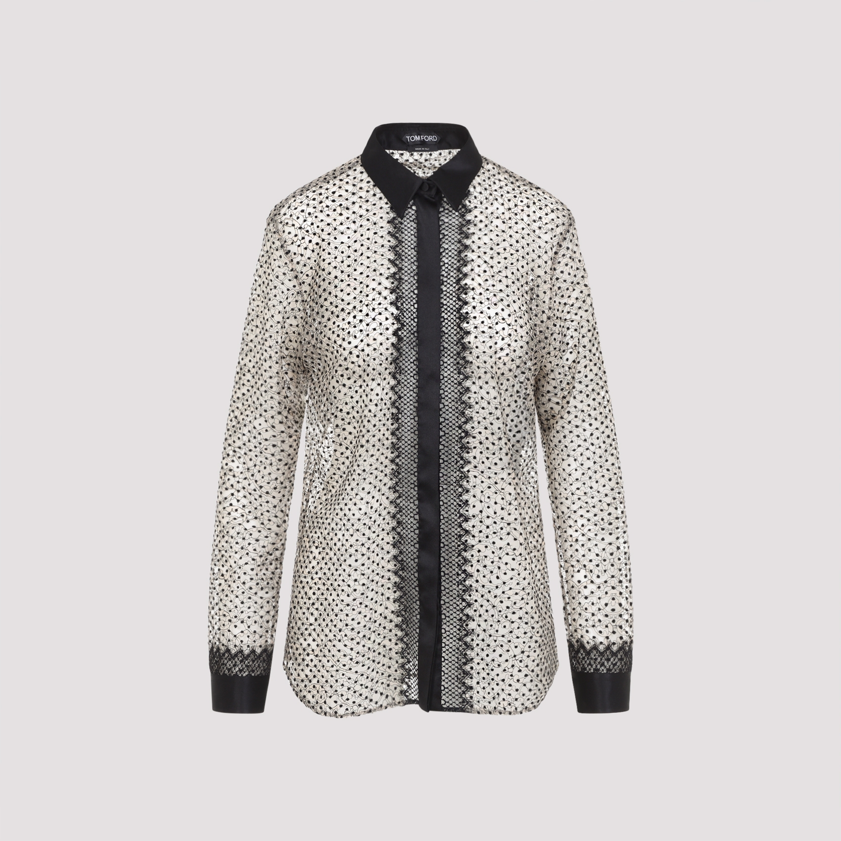 [Tom Ford] Shirts Long Sleeve SS26 CA3349.FAX1768