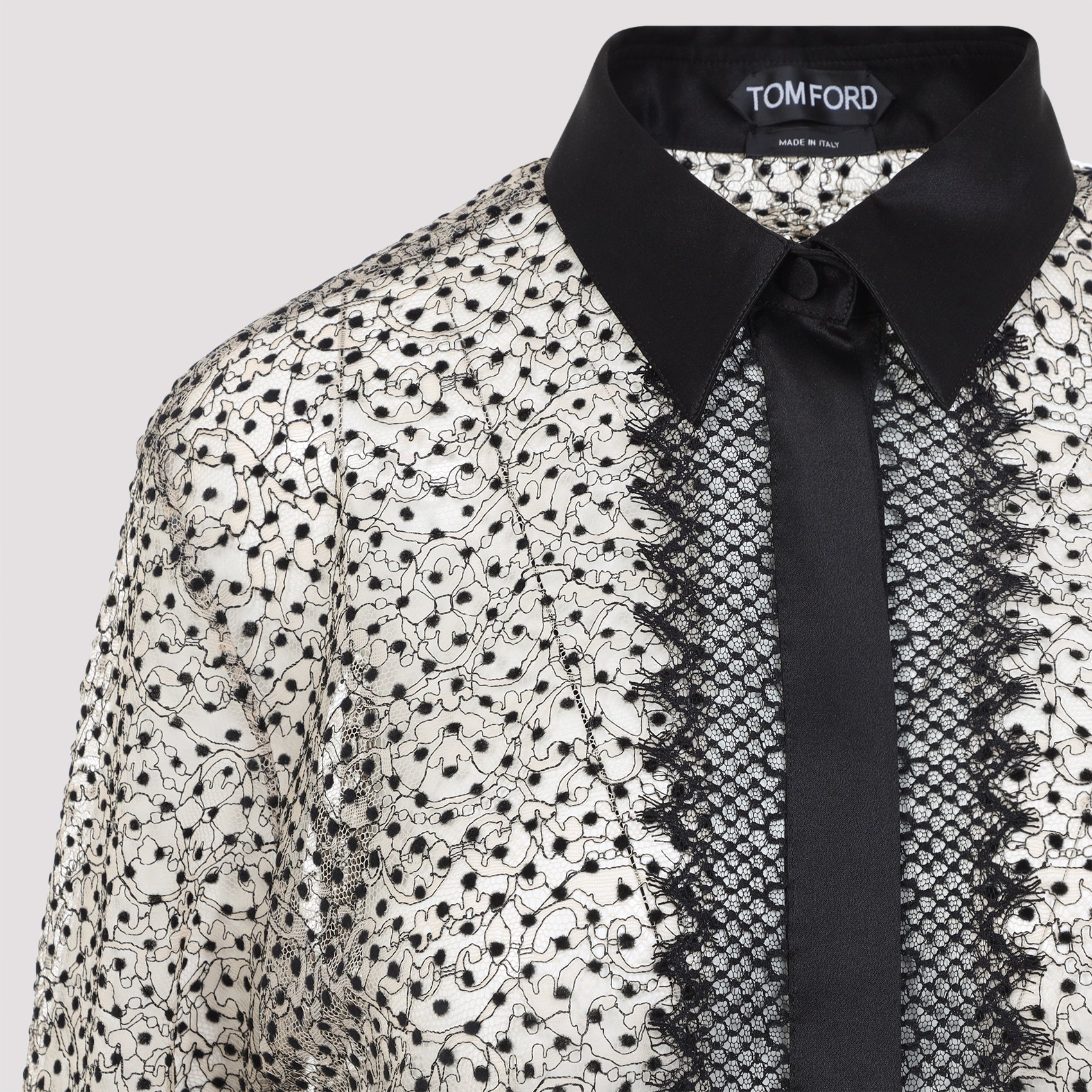 [Tom Ford] Shirts Long Sleeve SS26 CA3349.FAX1768