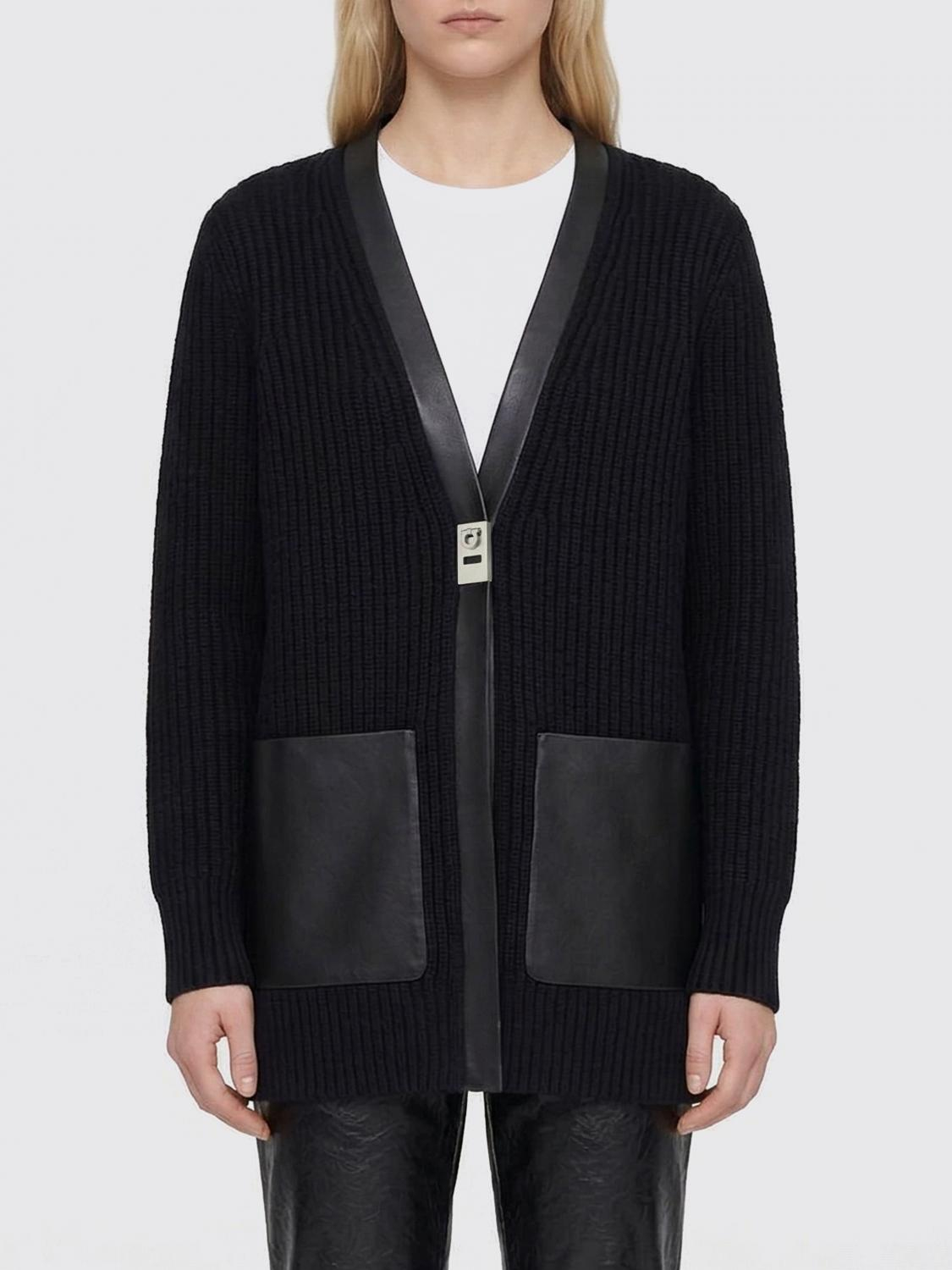 [Ferragamo] Knitwear SS26 13H299 784286 NERO
