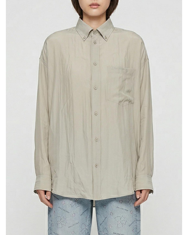 [Balenciaga] Shirts Long Sleeve SS26 862679TSM04 9020