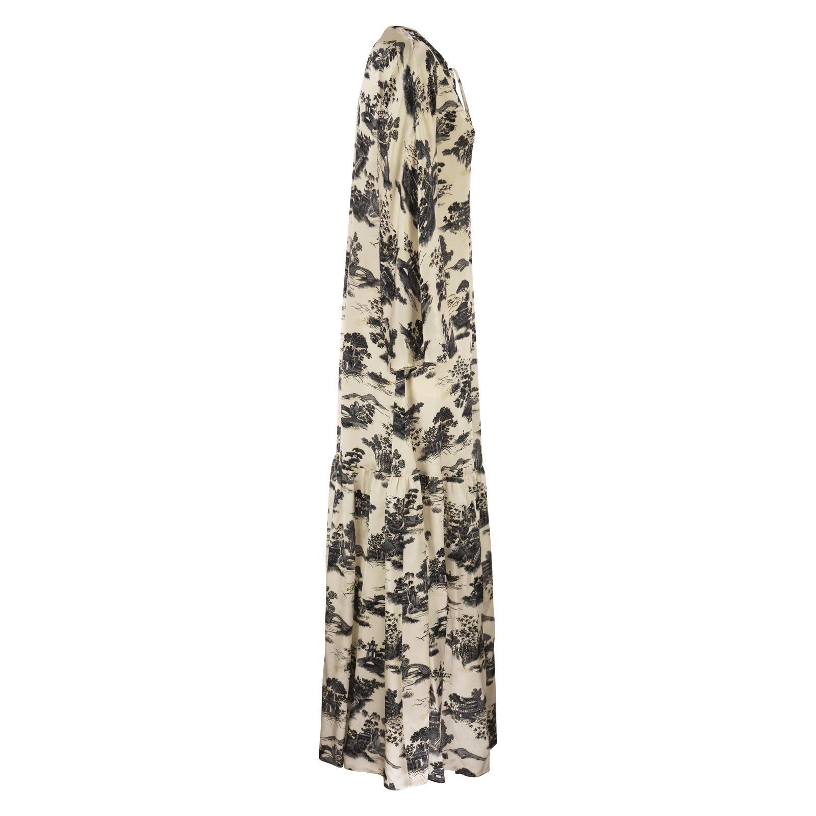 [MAXMARA STUDIO] Long sleeve dress SS26 2616221164600 002