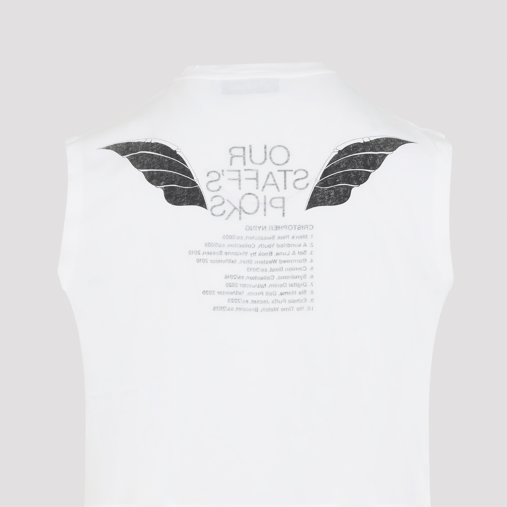 [Our Legacy] T-shirts Sleeveless SS26 M2266BSP