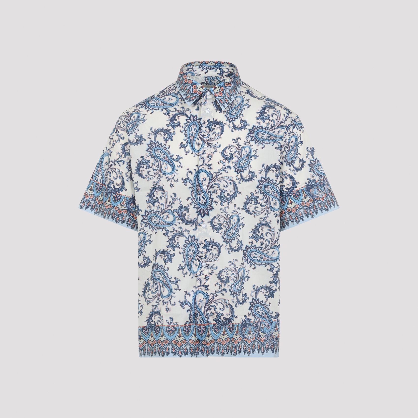 [Etro] Shirts Short Sleeve SS26 MRIC0011.99SP5G7