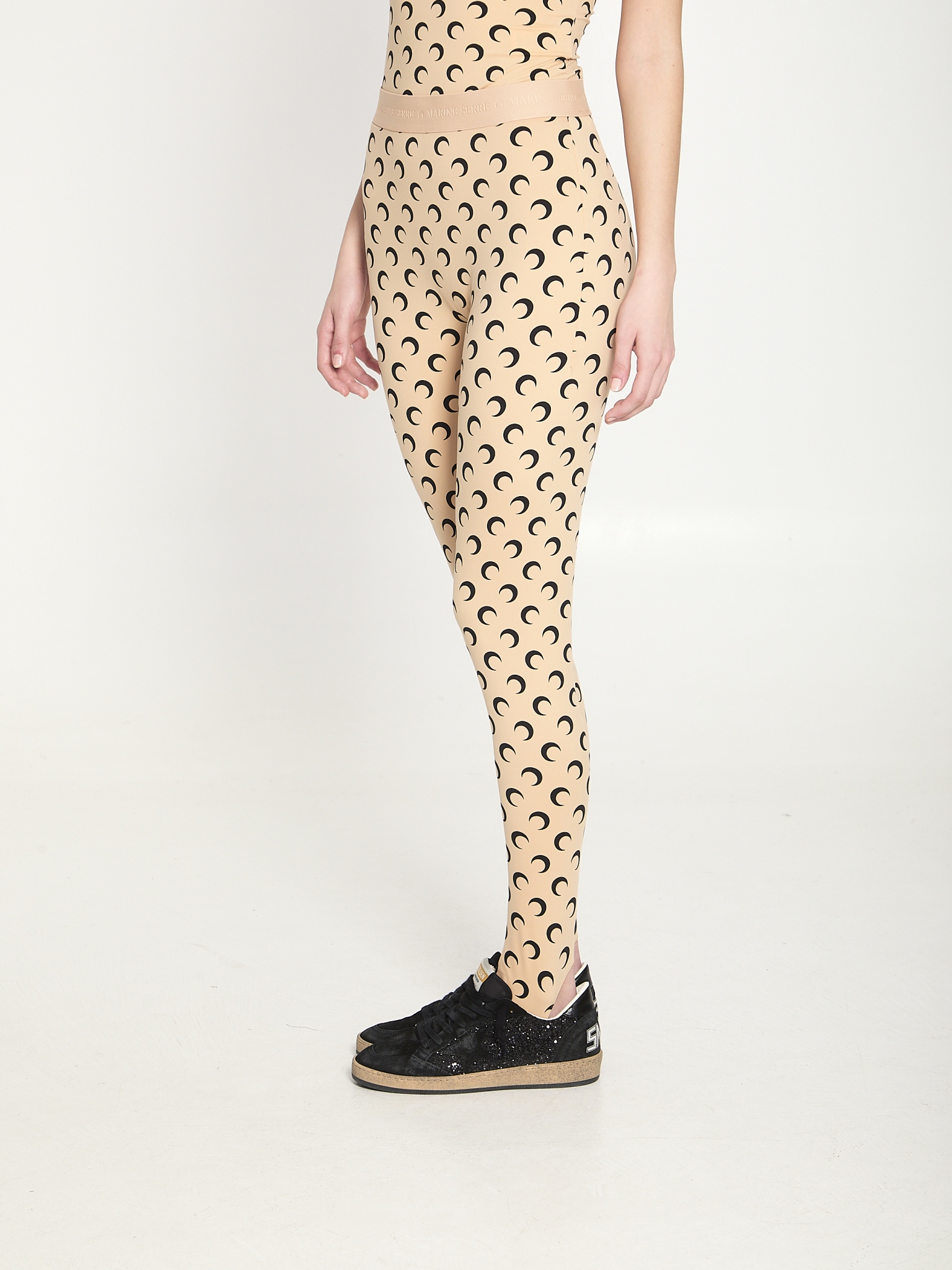 [MARINE SERRE] Leggings SS26 WPA111AC_JER0001_TA10