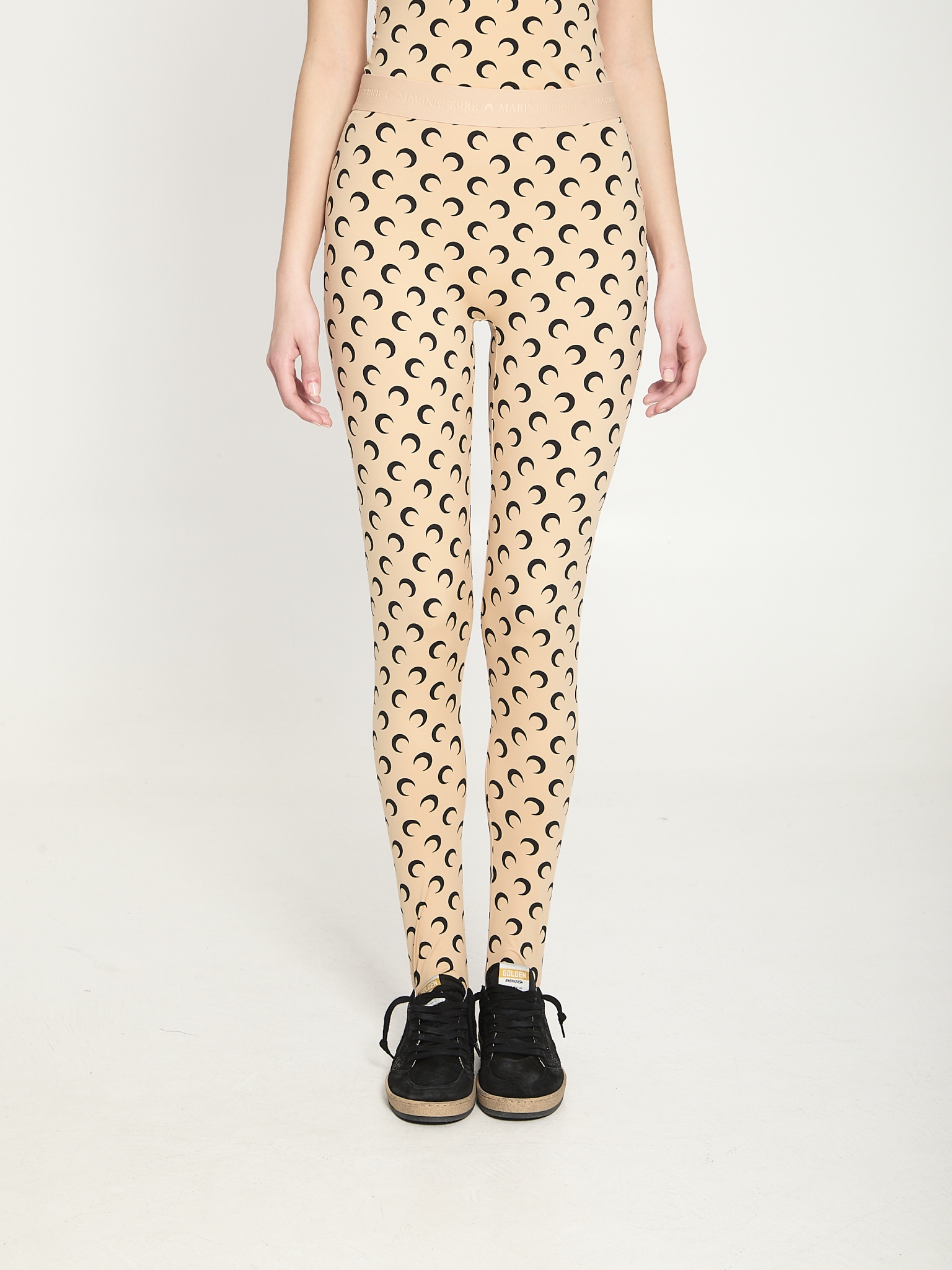 [MARINE SERRE] Leggings SS26 WPA111AC_JER0001_TA10