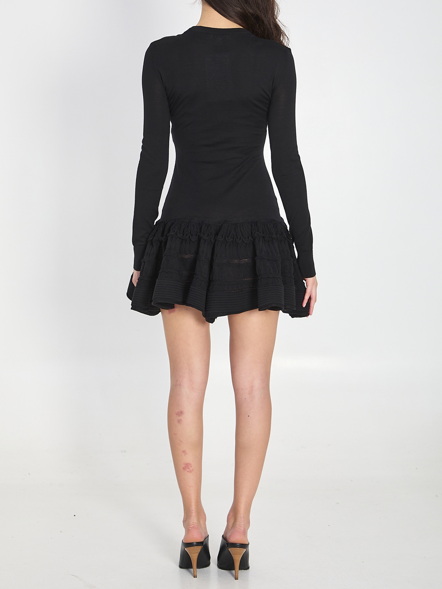 [Alaia] Long sleeve dress SS26 AA9R2867K164C__995
