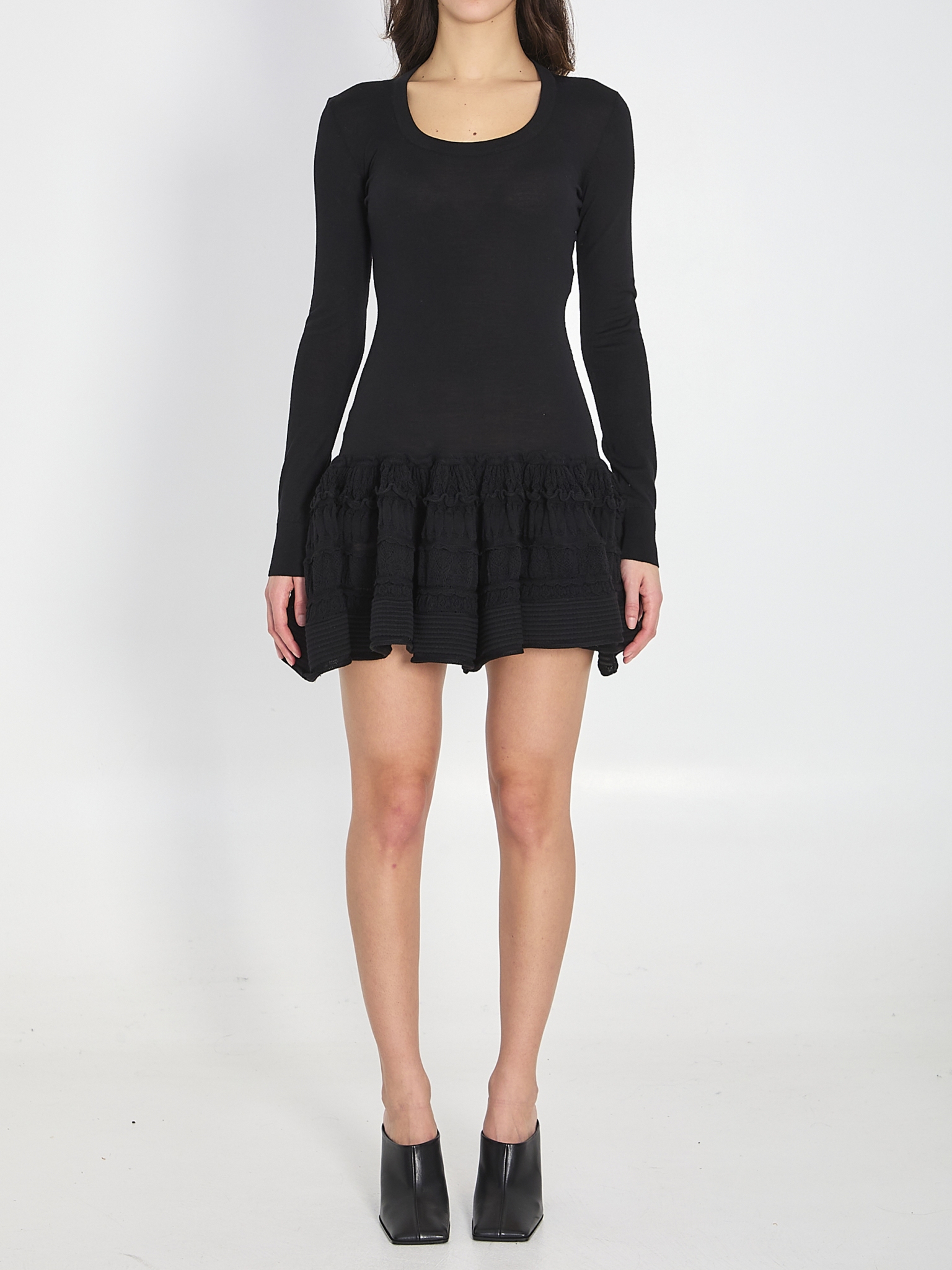 [Alaia] Long sleeve dress SS26 AA9R2867K164C__995