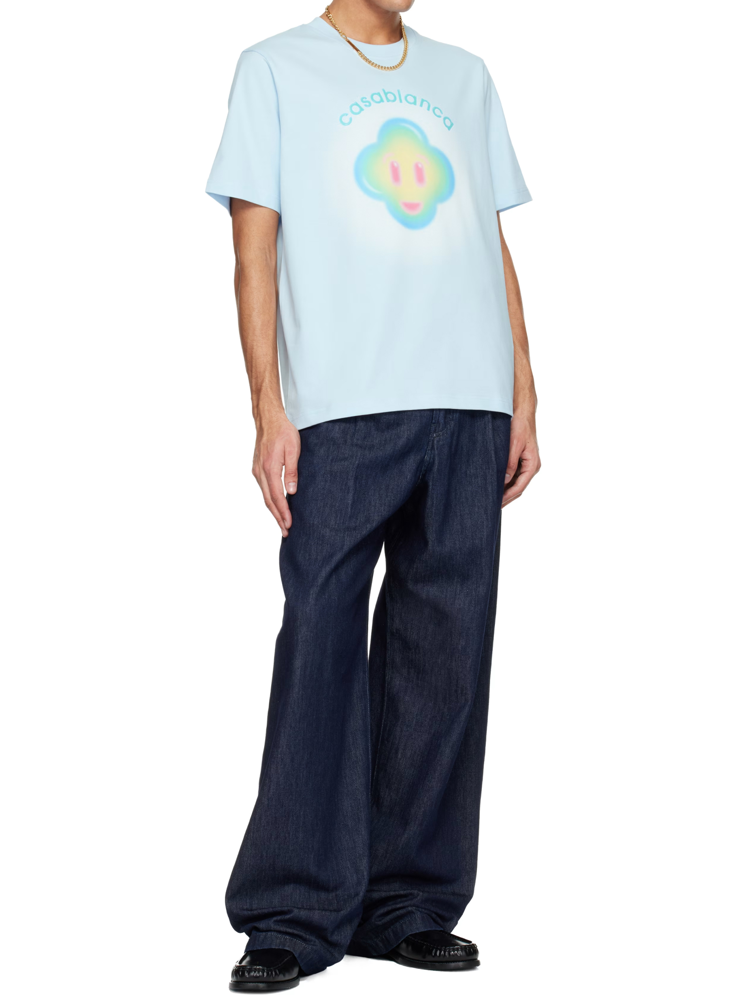 [Casablanca] T-shirts Short Sleeve SS26 SP26JTS001__09