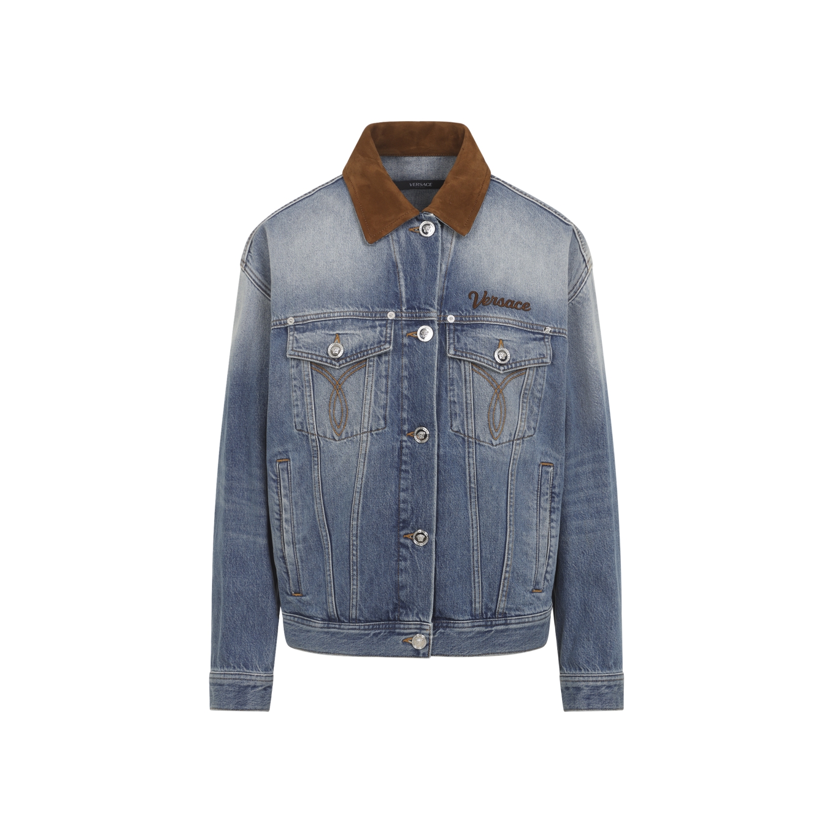 [Versace] Denim Jacket SS26 1022694.1A16751