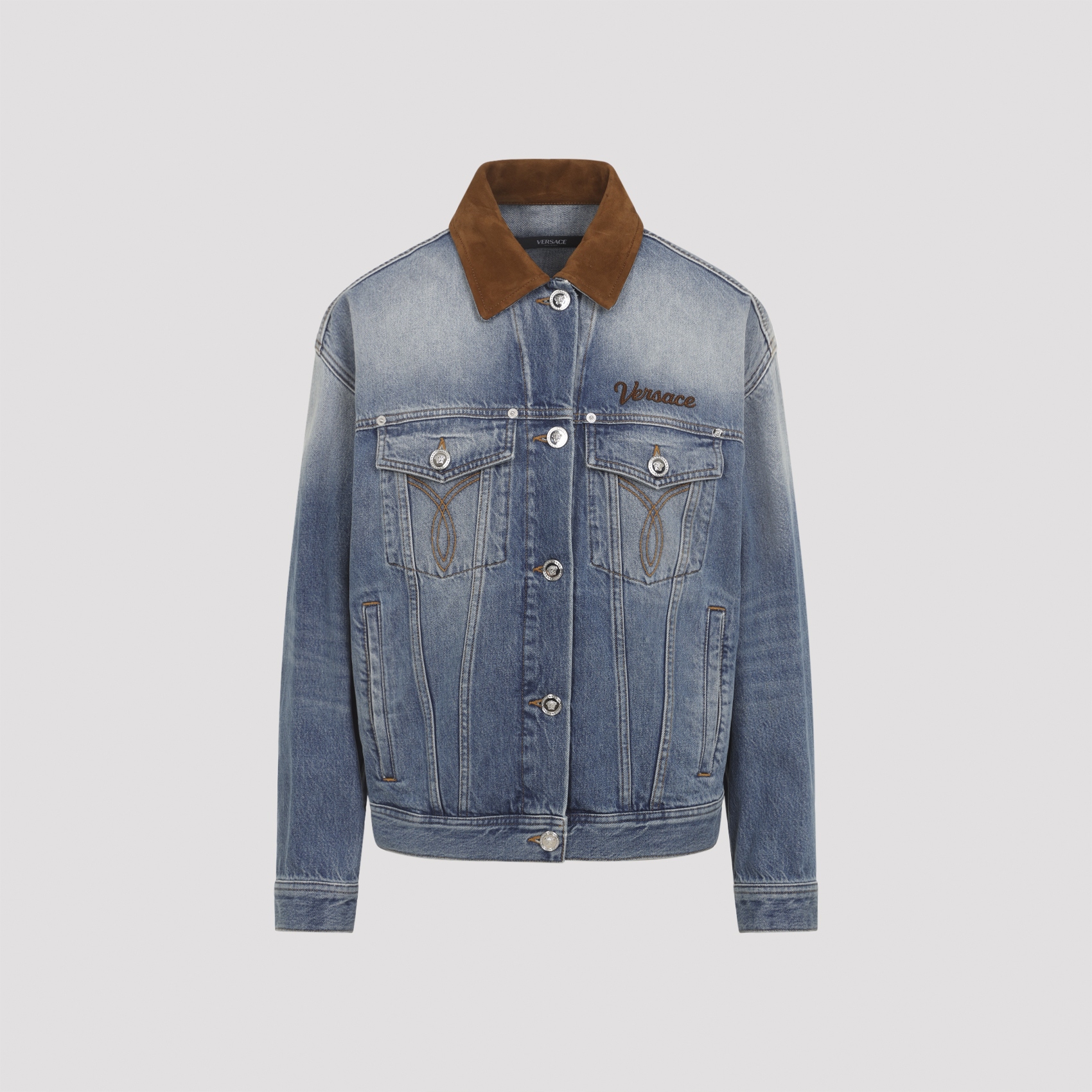 [Versace] Denim Jacket SS26 1022694.1A16751
