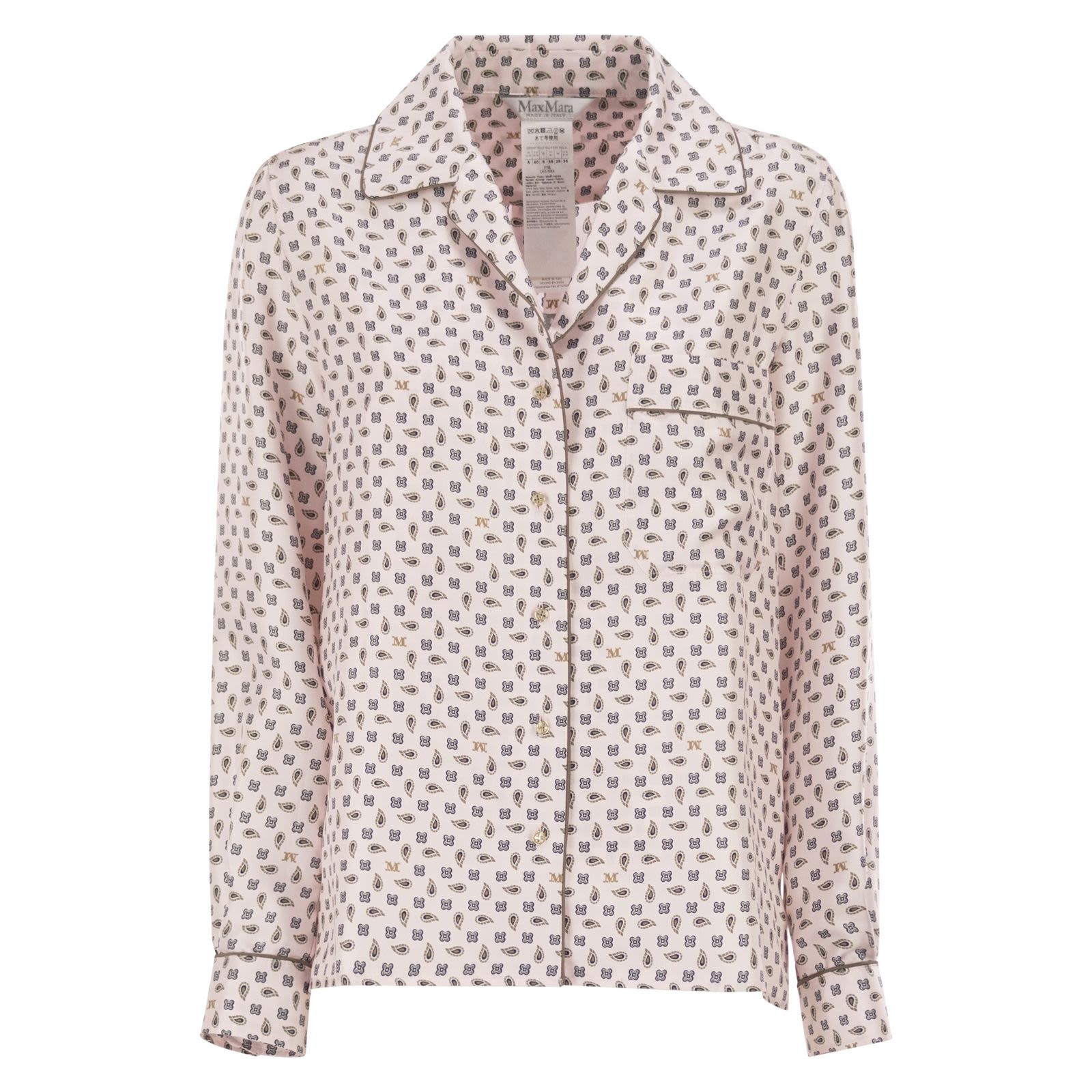 [MaxMara] Shirts Long Sleeve SS26 2611111131600 010