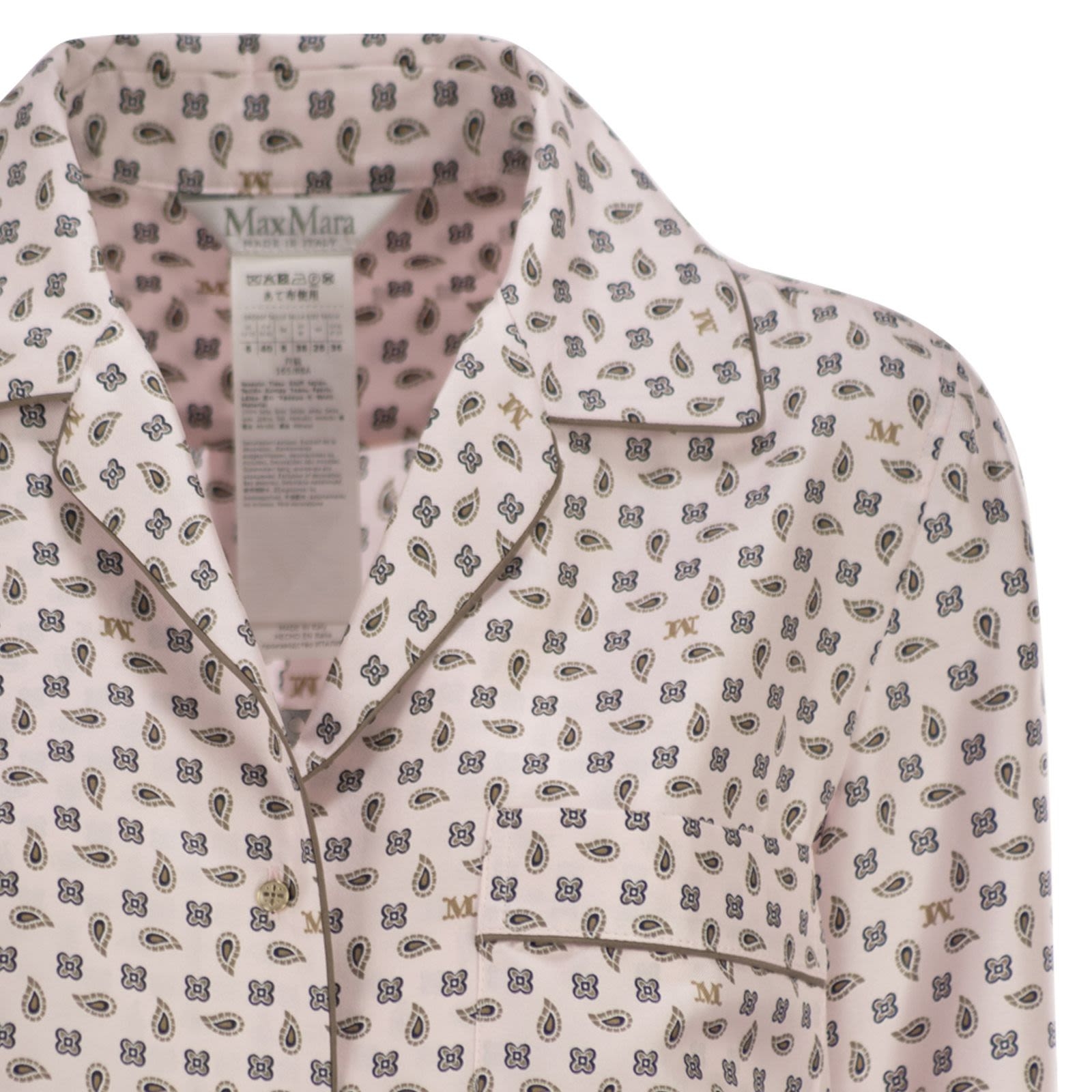 [MaxMara] Shirts Long Sleeve SS26 2611111131600 010