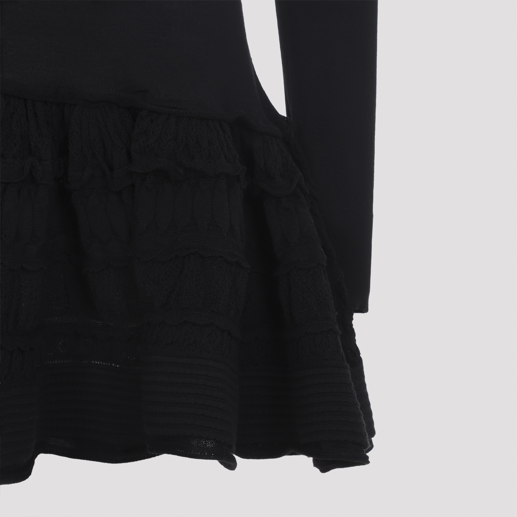 [Alaia] Long sleeve dress SS26 AA9R2867K164C