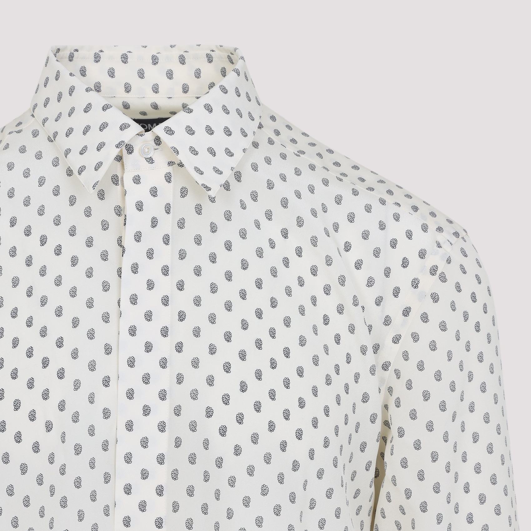 [Tom Ford] Shirts Long Sleeve SS26 HRN004.FMS082