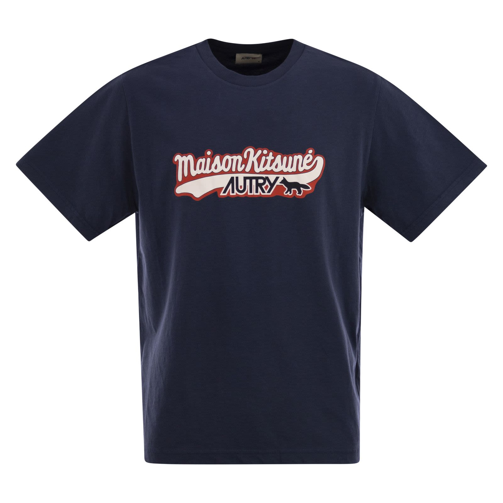 [AUTRY X MAISON KITSUNÉ] T-shirts Short Sleeve FW25 TSPXMK2B