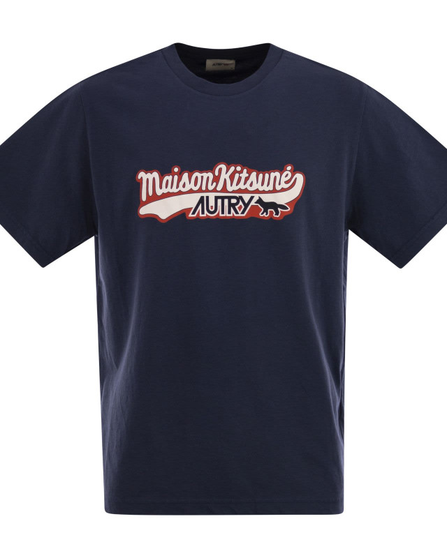 [AUTRY X MAISON KITSUNÉ] T-shirts Short Sleeve FW25 TSPXMK2B