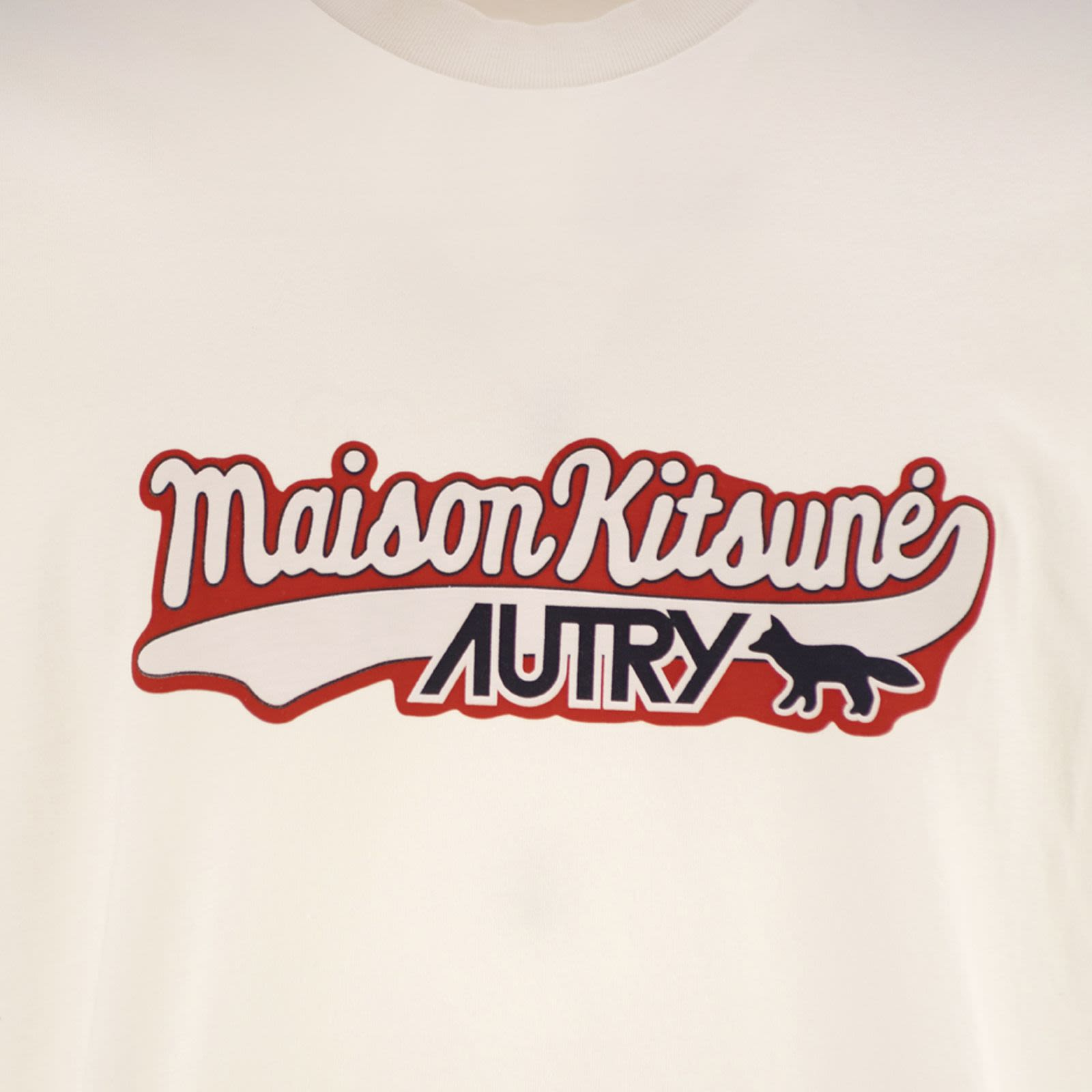 [AUTRY X MAISON KITSUNÉ] T-shirts Short Sleeve FW25 TSPXMK2W