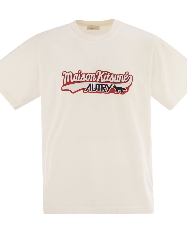 [AUTRY X MAISON KITSUNÉ] T-shirts Short Sleeve FW25 TSPXMK2W