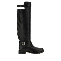 [Jimmy Choo] Boots FW26 BIKERKBERZ BLACK