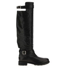 [Jimmy Choo] Boots FW26 BIKERKBERZ BLACK