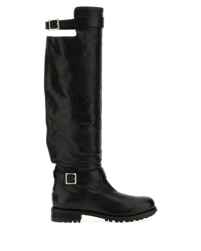 [Jimmy Choo] Boots FW26 BIKERKBERZ BLACK