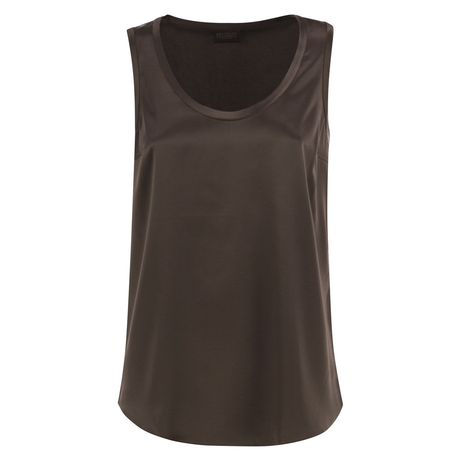[Brunello Cucinelli] T-shirts Sleeveless FW26 M0C59E0600 C8562