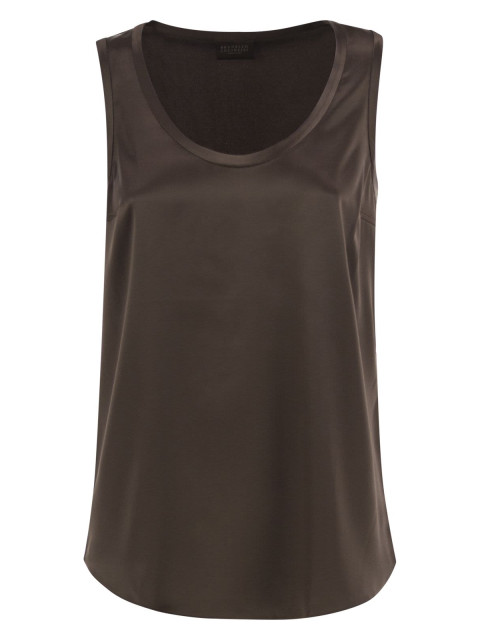 [Brunello Cucinelli] T-shirts Sleeveless FW26 M0C59E0600 C8562