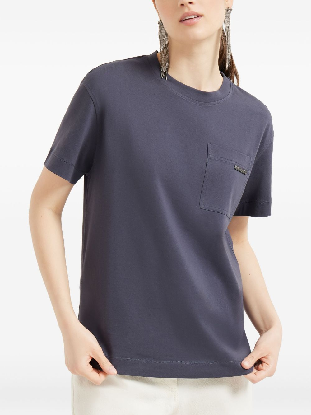 [Brunello Cucinelli] T-shirts Short Sleeve FW26 M0T81EC710C7186