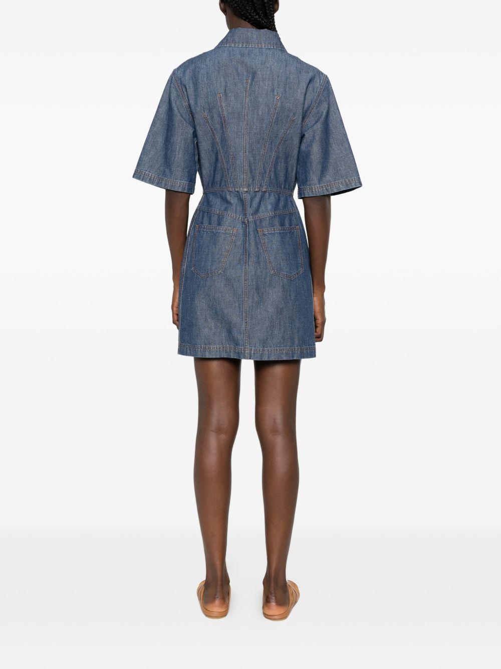 [Fendi] Short sleeve dress FW26 FLD576AW8HF0QB0